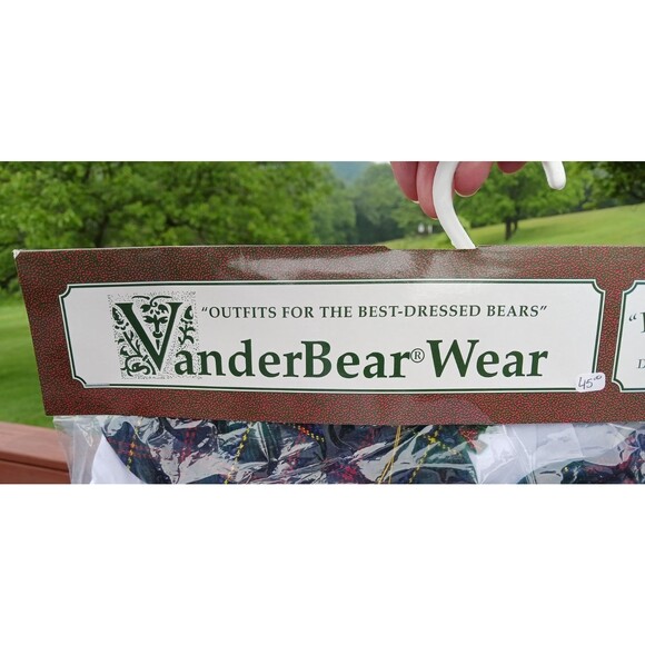 NEW 1993 VanderBear Wear ALICE Clothing Highland Fling Scottish Dance Collection - Picture 6 of 8